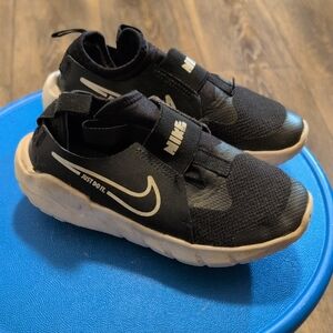 Nike Kids Black and White Slip-On Sneakers